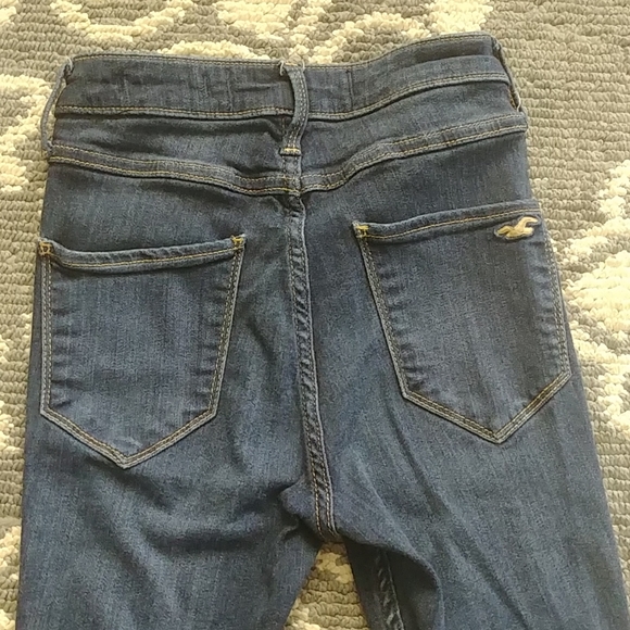 👖HOLLISTER SUPER HIGH-RISE SKINNY JEAN 00R - Picture 6 of 7